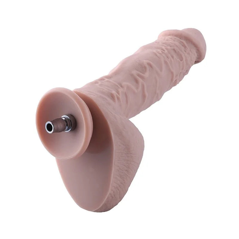 Taboo Toys 25 CM Long Big Thick Dildo with QAC Nude