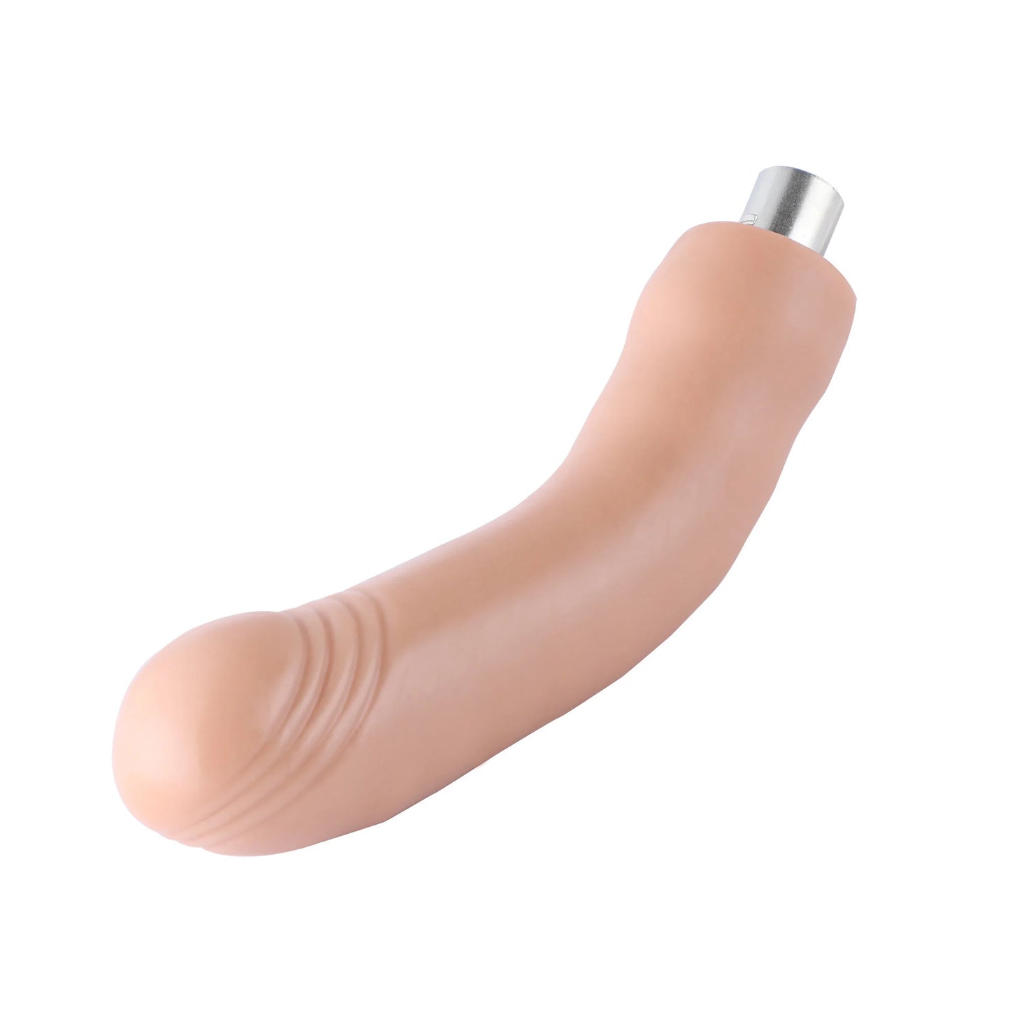 Dildo Flexible 3XLR for Auxfun Basic Sex Machine Beige