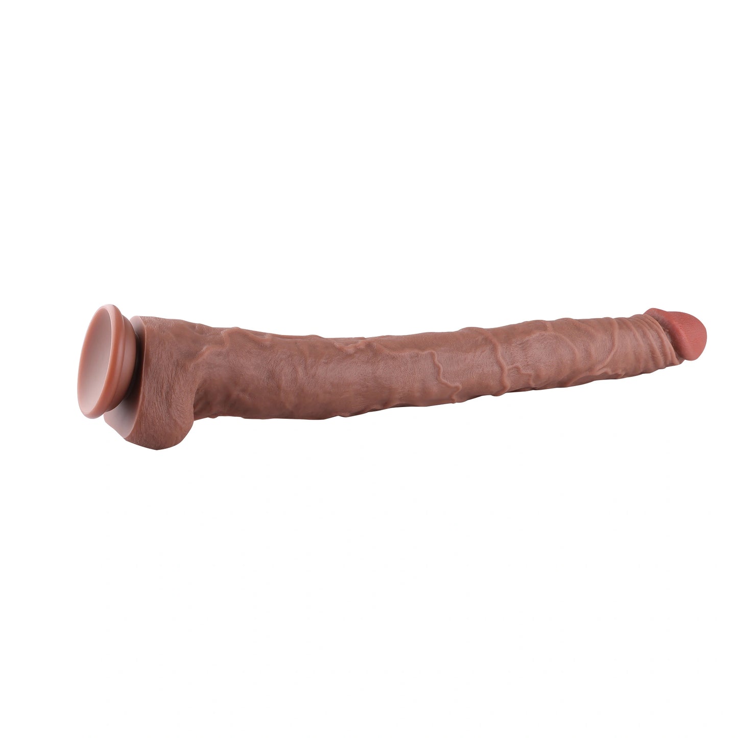 Colossus XXXL Realistic Dildo With Suction Cup 55 CM - Premium Silicone, Lifelike Experience, 55 cm.