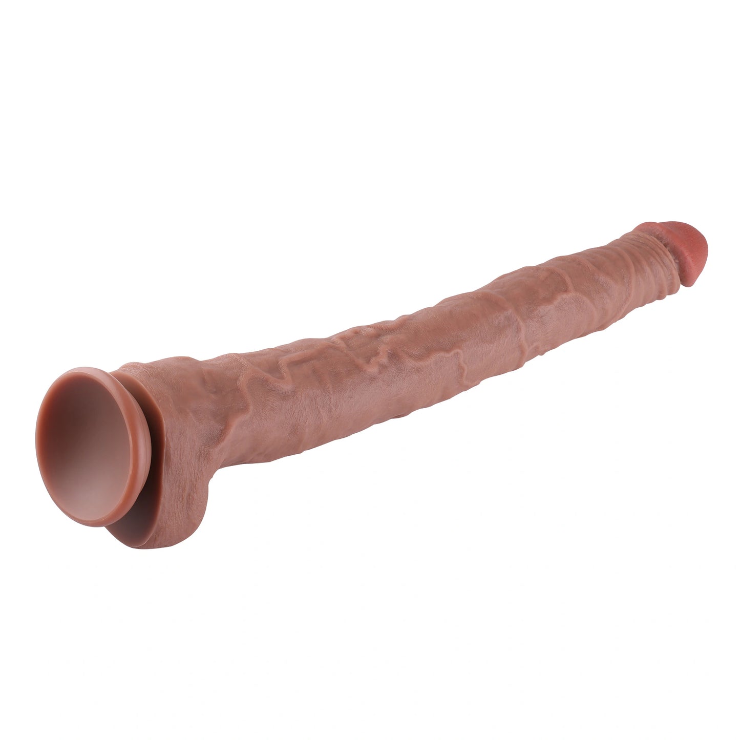 Colossus XXXL Realistic Dildo With Suction Cup 55 CM - Premium Silicone, Lifelike Experience, 55 cm.