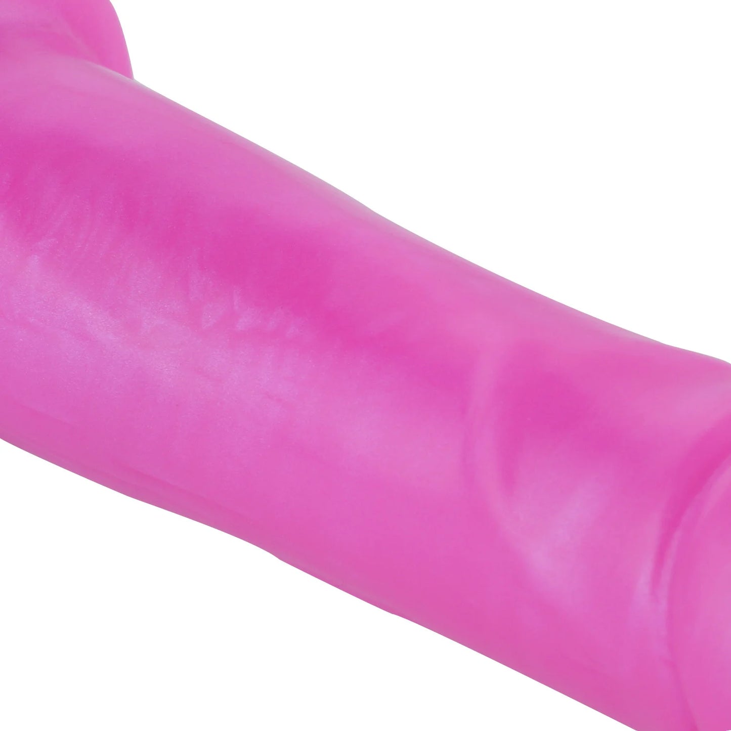 Taboo Toys Anal & Vaginal Medical Silicone Dildo Pink with QAC