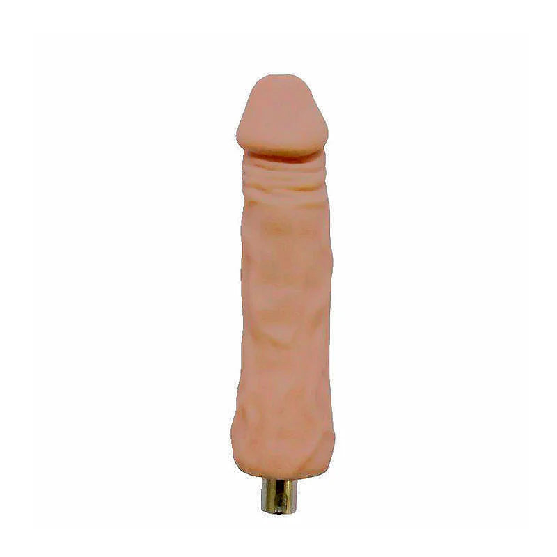 Dildo Bendable 3XLR for Auxfun Basic Sex Machine Beige 18 cm