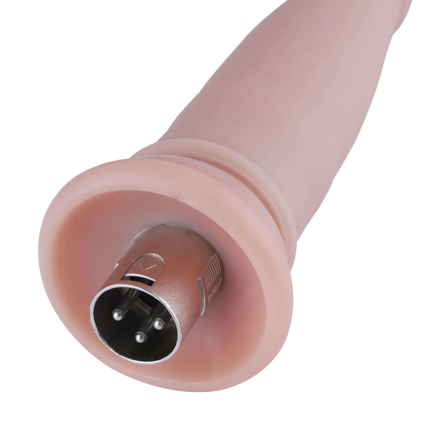 Anal Dildo 3XLR for Auxfun Basic Sex Machine Beige23.5 cm