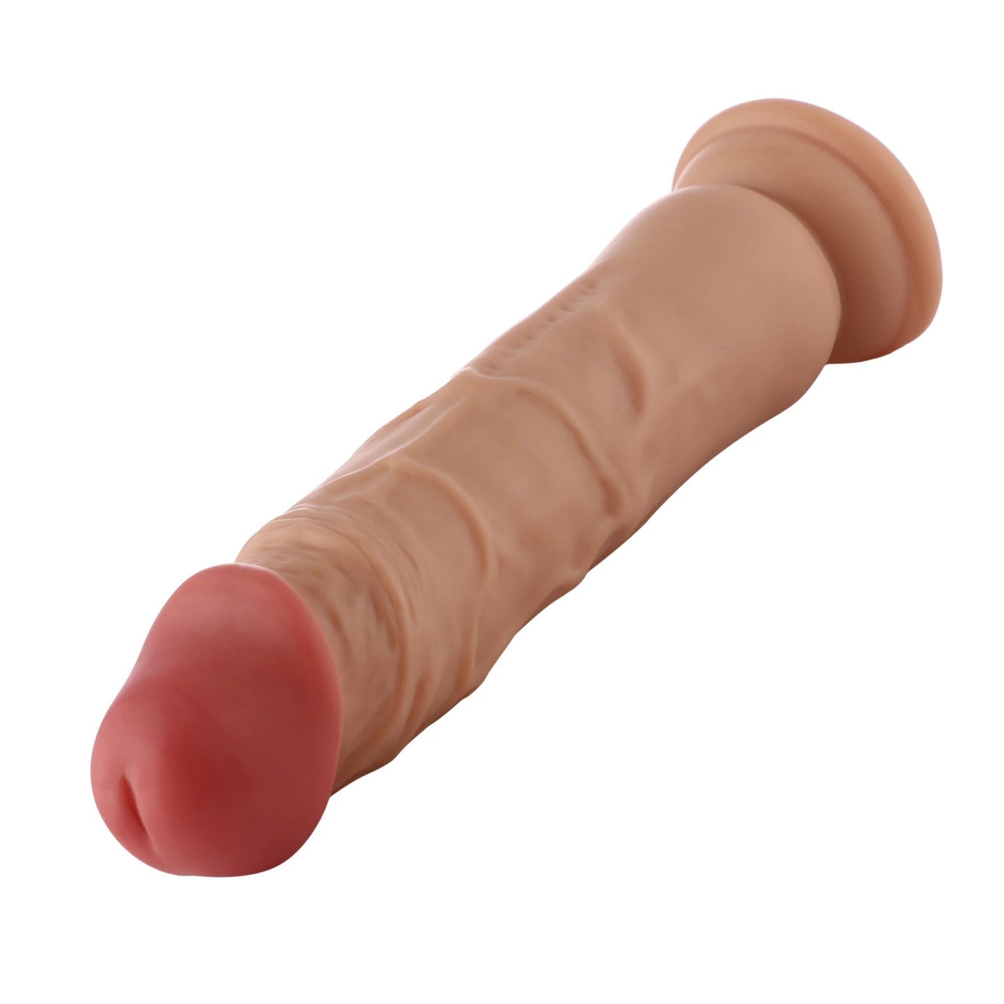 Dildo 3XLR for the Auxfun Basic Sex Machine Beige 19 cm