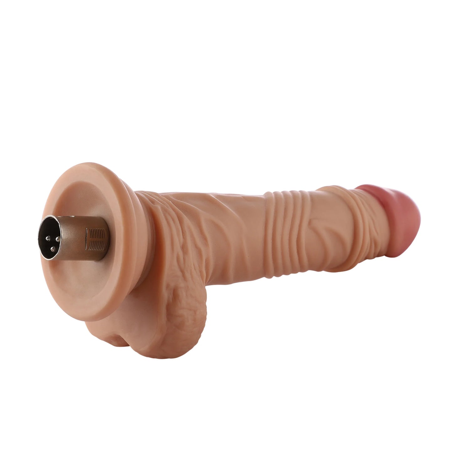 Dildo 3XLR for the Auxfun Basic Sex Machine Beige