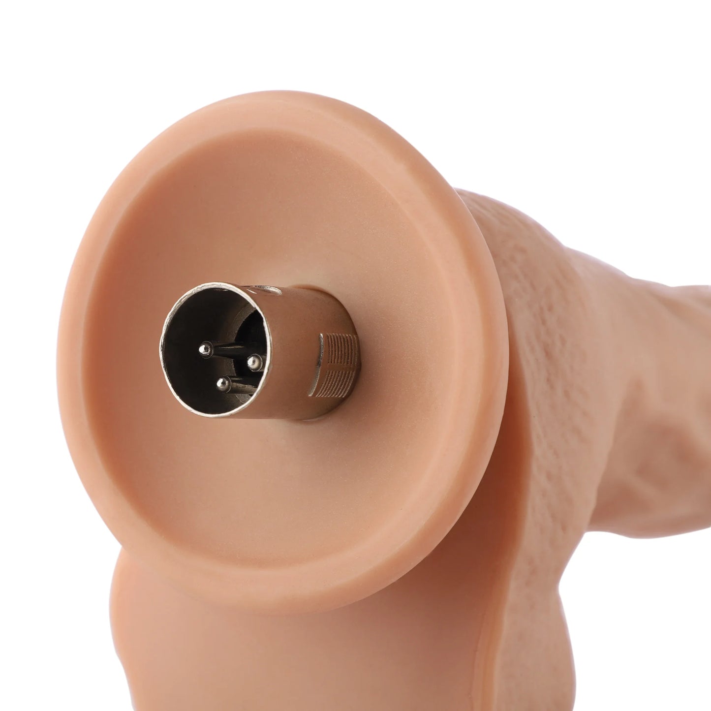 Dildo 3XLR for Auxfun Basic Sex Machine Beige 24 cm