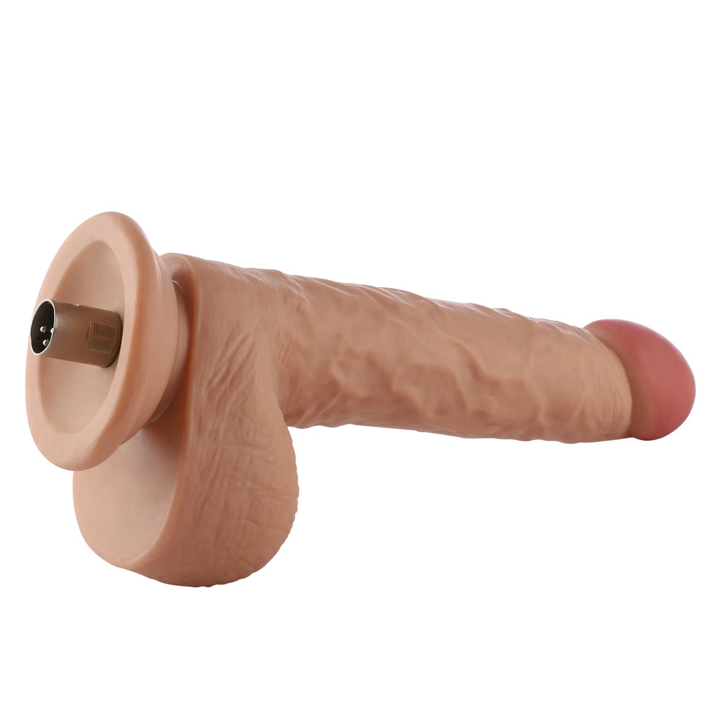 Dildo 3XLR for Auxfun Basic Sex Machine Beige 25.5 cm