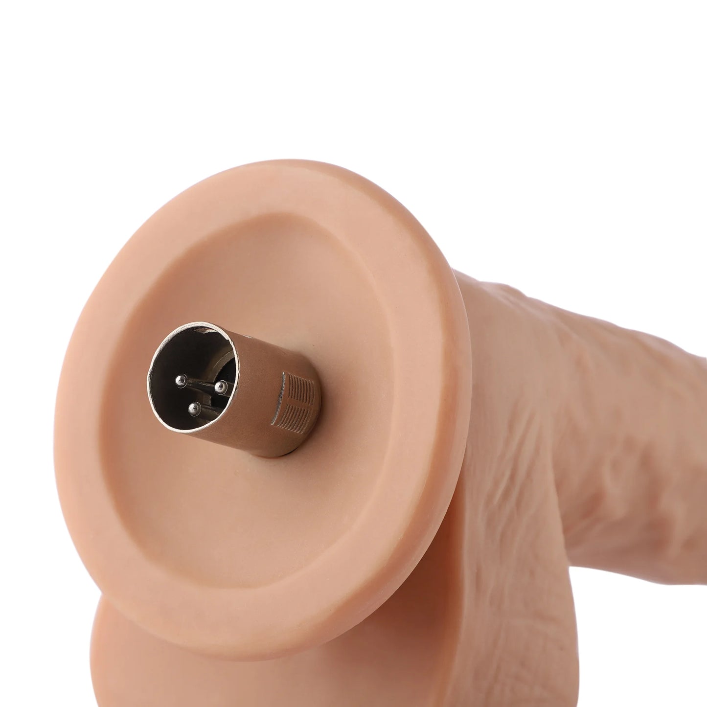 Dildo 3XLR for Auxfun Basic Sex Machine Beige 25.5 cm