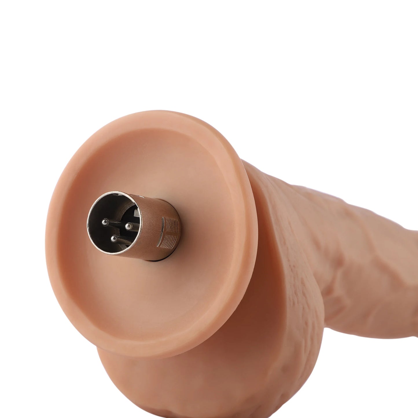 Dildo 3XLR for Auxfun Basic Sex Machine Beige 26.5 cm