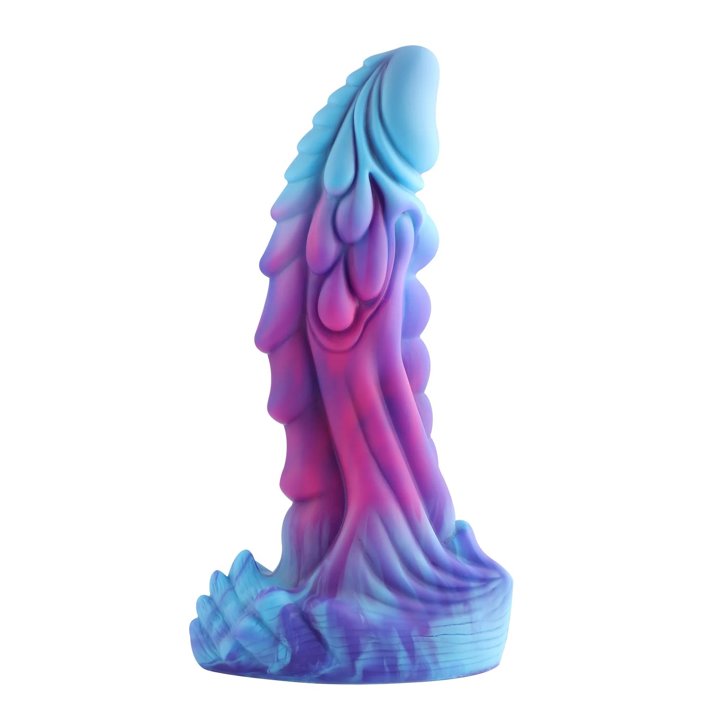 26 cm Blue Vibrating Dildo with Suction Cup, 10 Vibration Modes, Remote Control | High-Quality.