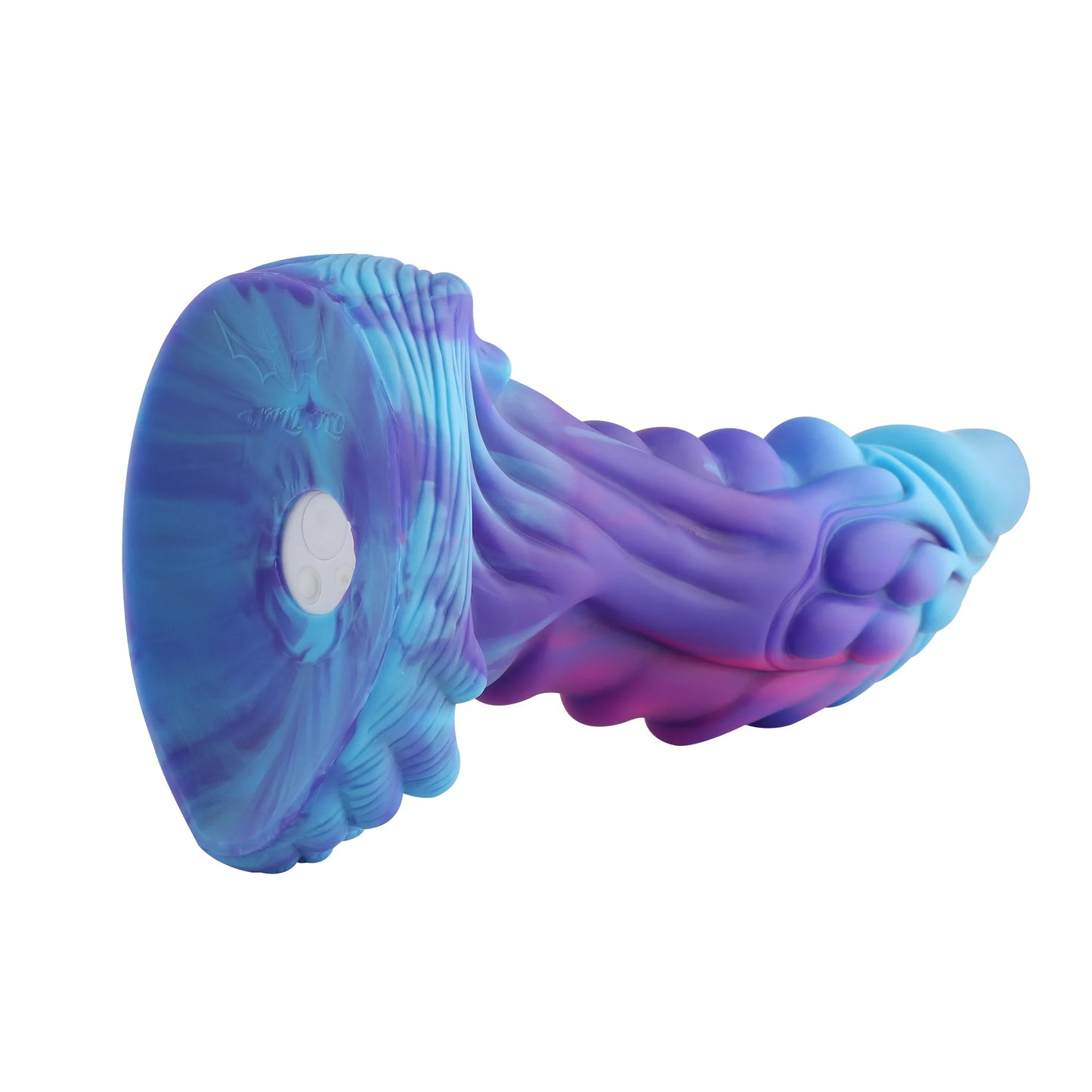26 cm Blue Vibrating Dildo with Suction Cup, 10 Vibration Modes, Remote Control | High-Quality.
