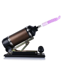 Ribbed Anal Dildo with 3XLR Connector for the Taboo Toys Basic Sex Machine
