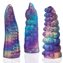 Galactic Fantasy Finger Sleeve 3-Pack Set | 13 cm Length | Premium Silicone | Unique Textures |.