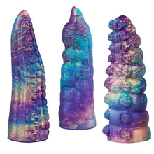 Galactic Fantasy Finger Sleeve 3-Pack Set | 13 cm Length | Premium Silicone | Unique Textures |.