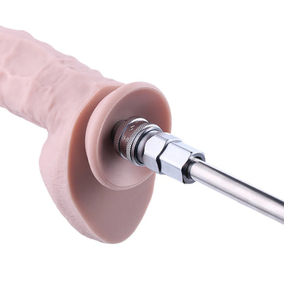 Taboo Toys 25 CM Long Big Thick Dildo with QAC Nude