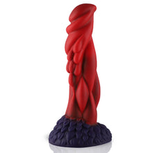 Wildolo Fantasy Suction Cup Dildo Nesbu - 21 cm, Red | Realistic Silicone Vibe Toy for Intense.