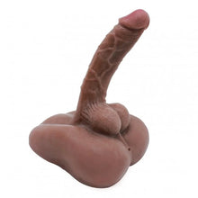 Realistic 2-in-1 Masturbator with Dildo & Anus - 18 cm Flexible Design for Ultimate Pleasure