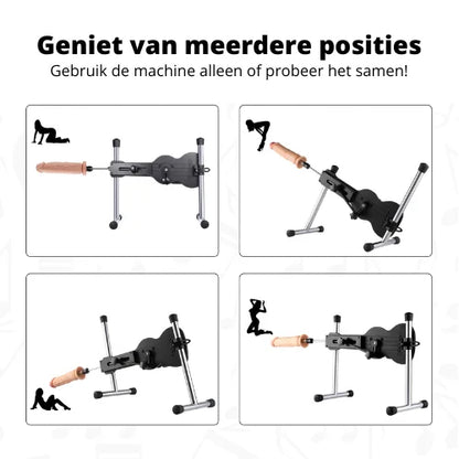 Unique Ukulele Sex Machine – Adjustable, Powerful & 3 Attachments